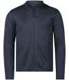 T9615 9615 Tee Jays Knitted Outdoor Fleece Jacket Navy Melange colour image
